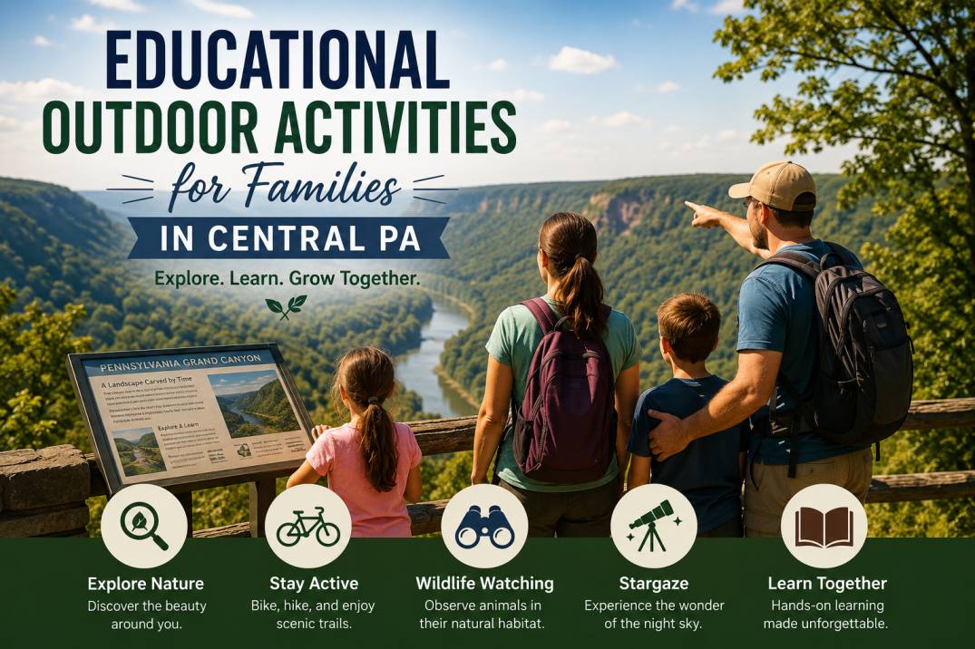 Educational Outdoor Activities for Families in Central PA