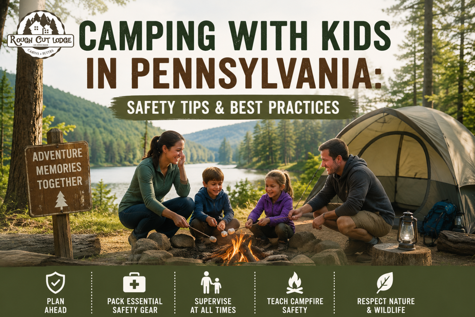 Camping with Kids in Pennsylvania: Safety Tips & Tricks