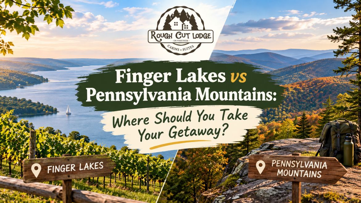 Finger Lakes vs Pennsylvania Mountains: Where Should You Take Your Getaway